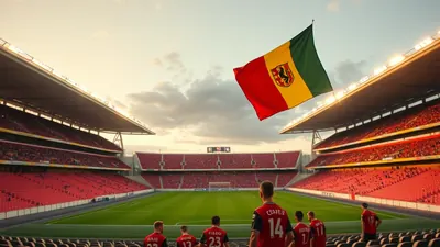 Egypt national football team receives support before facing Belgium